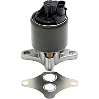EGR Valve - Blade Type, With 5-Prong Terminal, With Electrical Connector, Includes Gasket