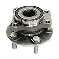 Wheel Hub, With Bearing, 5 x 3.94 in. Bolt Pattern