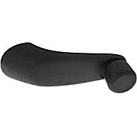 Front or Rear, Driver Or Passenger Side Window Crank, Textured Black