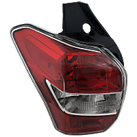 Driver Side Tail Light, Without bulb(s), Halogen, Clear Lens