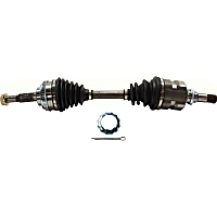 Front or Rear, Driver Side Axle Assembly, Front Wheel Drive, Non-ABS