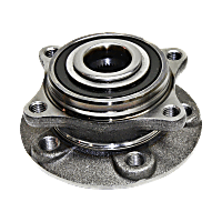 Front, Driver or Passenger Side Wheel Hub, With Bearing, 5 x 4.25 in. Bolt Pattern