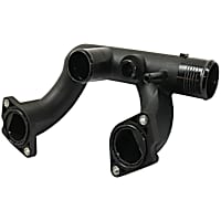 Front Cooling Hose Flange, 8 Cyl., 3.9L Engine