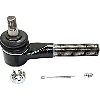Front, Driver Side, Outer Tie Rod End, Rear Wheel Drive