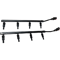 Driver or Passenger Side Glow Plug Wiring Harness, 8 Cyl., 6.0L, Turbocharged Engine, Diesel, Fits Vehicles From Production Date August 18 2003