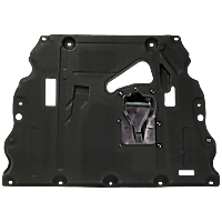 Front Engine Splash Shield, 4 Cyl., 2.0L Engine