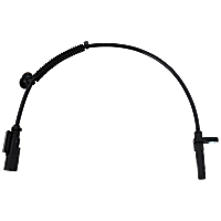 Rear, Driver or Passenger Side ABS Speed Sensor, Wheel Mounted, For Models With Single Rear Wheels