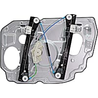 Front, Driver Side Power Window Regulator, Without Motor