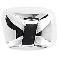 Passenger Side Mirror Cover, Chrome