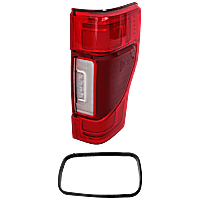 Passenger Side LED Tail Light, With bulb(s), OE Replacement, CAPA Certified