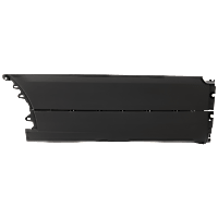 Rear, Driver Side Bumper End, Textured Plastic CAPA Certified