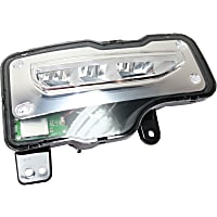 Front, Passenger Side Fog Light, With bulb(s), LED