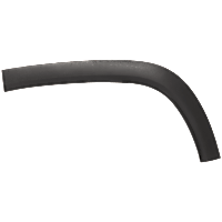 Rear, Driver Side Fender Trim, Textured Black