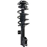 Front, Driver Side Fully Loaded Strut, Sedan