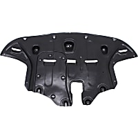 Front Engine Splash Shield, Steel, Vacuum Form