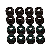 Valve Stem Seal - Direct Fit, Set of 16