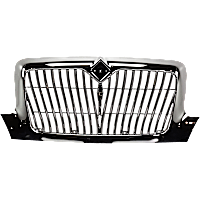 Grille, Chrome Shell and Insert, Base Model