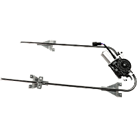 Front, Driver Side Window Regulator, Power