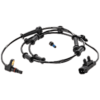 Front, Driver or Passenger Side ABS Speed Sensor, Spindle Mounted