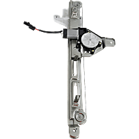 Rear, Driver Side Window Regulator, Power