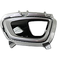 Front, Driver Side Fog Light Trim, Chrome, EX/SX Models