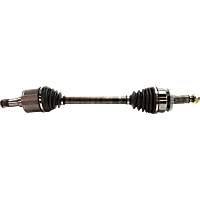Front, Driver Side Axle Assembly, Front Wheel Drive, 3.8L Engine
