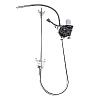 Front, Driver Side Window Regulator, Power, Base Model