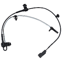 Front, Driver or Passenger Side ABS Speed Sensor, Wheel Mounted