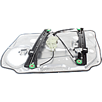 Front, Driver Side Power Window Regulator, Without Motor
