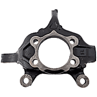 Front, Driver Side Steering Knuckle, Without Backing Plate, Without Bearing