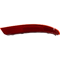 Rear, Passenger Side Bumper Reflector,, CAPA Certified