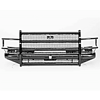 FBD941BLR Grille Guard, Powdercoated Black Carbon Steel