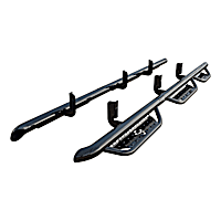 RSF991C6B6S Legend Series Nerf Bars Powdercoated Black, Wheel to wheel - Set of 2