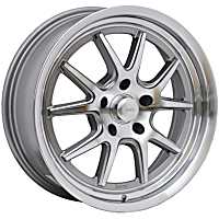 TTR19-876145 Aluminum Silver Wheel, 18 in. X 7 in., 5 x 4.75 Bolt Pattern
