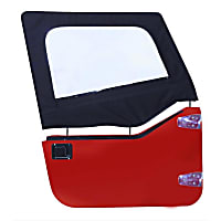 DS10015 Door Skin Cloth - Black denim, Direct Fit, Sold individually