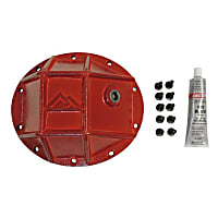 RT20025 Differential Cover - Powdercoated red, Steel, Direct Fit, Sold individually
