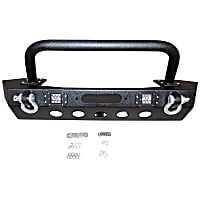 RT20044 Front Bumper Powdercoated Textured Black