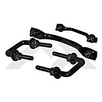 RT26022 Black, Metal, Windshield Tie Down Kit, Direct Fit