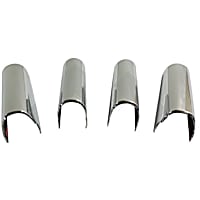 RT27039 Steering Wheel Trim - Chrome, Plastic, Direct Fit