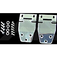 RT34032 Liftgate Hinge - Polished, Stainless Steel, Direct Fit, Set of 2