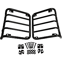 RT34102 Tail Light Guard, Stainless Steel, Set of 2