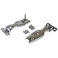 RT34104 Liftgate Hinge - Natural, Stainless Steel, Direct Fit, Set of 2