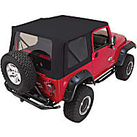 RT10215T RT Off-Road Replacement Soft Top - Without Frame (Requires Factory Frame) Black