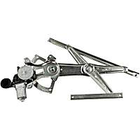 Front, Driver Side Power Window Regulator, with Motor