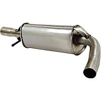 Rear Muffler, Central Silencer, Canada Built Vehicle, Natural, 4 Cyl 2.0L