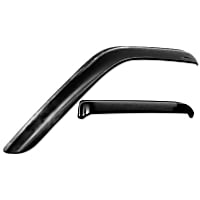 60102-2 Front and Rear, Driver and Passenger Side Window Visor, Smoke
