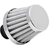 3998 Crankcase Breather - White, Universal