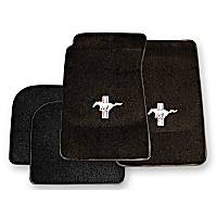 ACC-FM-CPFB-BK Rubber Floor Kit - Black, Nylon, Direct Fit, 4 pieces