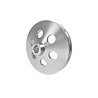 B-F811-WH Power Steering Pump Pulley - Universal, Sold individually