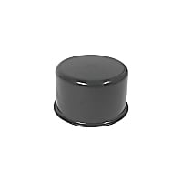 C5ZZ-6766-FR Oil Filler Cap - Black, Steel, Direct Fit, Sold Individually